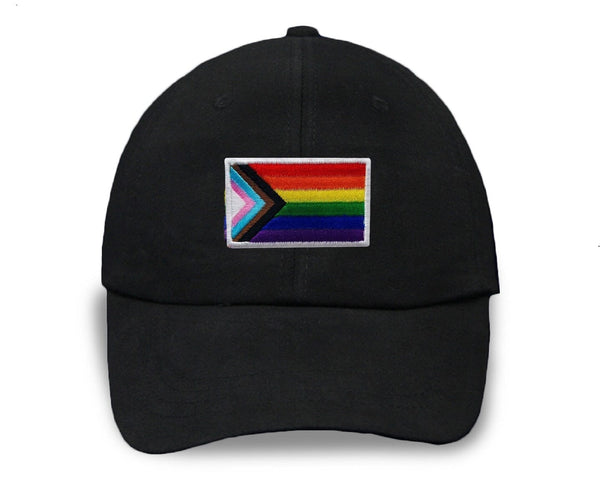 Daniel Quasar Flag Baseball Hat, Gay Pride Quasar Flag Hats & Apparel