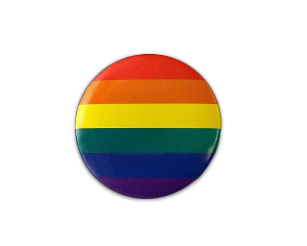 Rainbow Flag Button Pins, Gay Pride Flag Pins