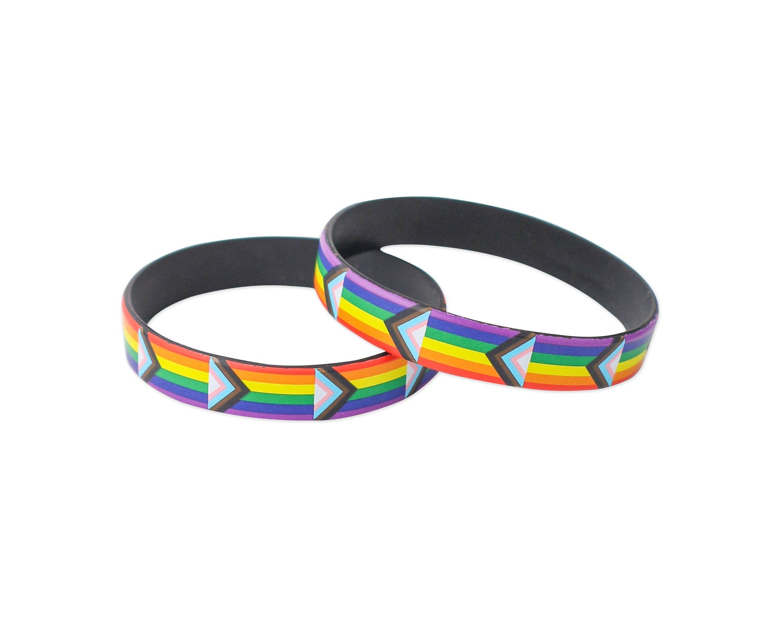 Daniel Quasar Flag Silicone Bracelet Wholesale, Gay Pride Wristbands
