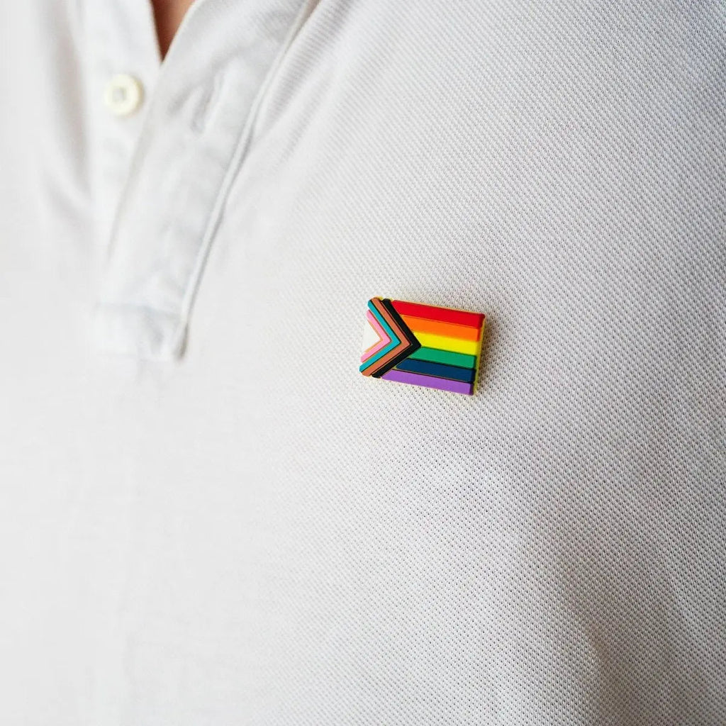 15 Pack – Progress Pride Flag Silicone Pins | Daniel Quasar LGBTQ+ ...