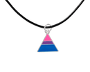 Black Cord Bisexual Triangle Necklaces Wholesale