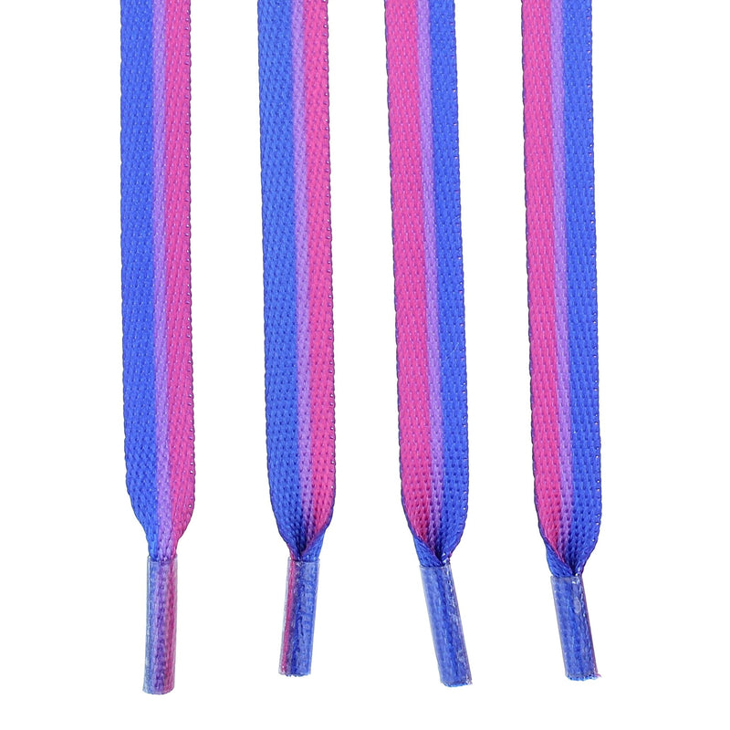 Wholesale Bisexual Shoelaces, Gay Pride Bisexual Flag Laces in Bulk