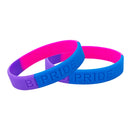 Bisexual PRIDE Silicone Bracelets