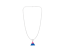Bisexual Triangle Charm Necklaces, LGBTQ Gay Pride Awareness