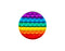 Rainbow Fidget Popit Toys, Gay Pride Pop It Toys