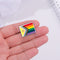 Bulk Daniel Quasar Inclusive Progress Pride Flag Pins for PRIDE Parades, Events
