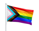 Daniel Quasar 3 Feet by 5 Feet Nylon PRIDE Flag, Progress Pride Parade Flags