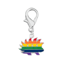 Libertarian Rainbow Porcupine Hanging Charms - We Are Pride