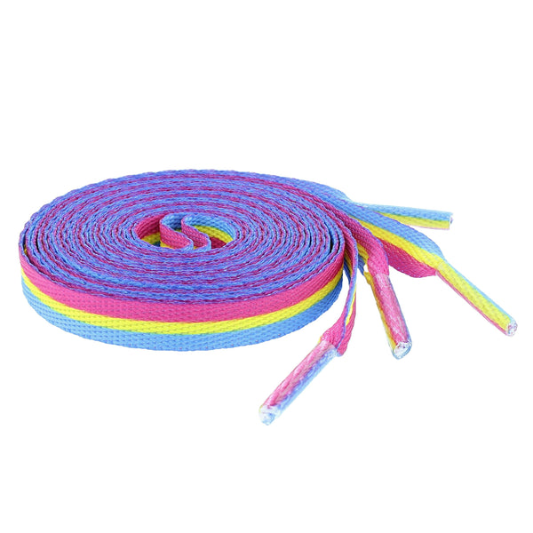 Pansexual Flag Shoelaces Wholesale, Gay Pride Pansexual Flag Laces