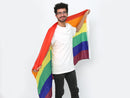 Rainbow 3 Feet by 5 Feet Nylon PRIDE Flag, Pride Parade Flags