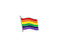 Small Rainbow Flag Lapel Pins in Bulk, LGBTQ Gay Pride Awareness
