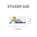 Rainbow Man Stickers (250 Stickers) - We Are Pride