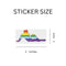 Rainbow Man Stickers (250 Stickers) - We Are Pride