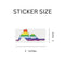 Rainbow Man Stickers (250 Stickers) - We Are Pride