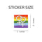 Same Sex Female Symbol Stickers, LGBTQ Gay Pride Awareness
