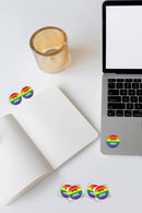 She Her Pronoun Rainbow Stickers for Gay Pride, LGBTQ Rainbow Flag Pronoun - We Are Pride