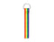 Bulk Gay Pride Rainbow Flag Lanyard Style Keychains for Resell, PRIDE