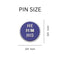 He Him Silicone Pronoun Pins for Gay Pride, LGBTQ Gay Pride Jewelry
