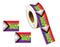 This is a Safe Space Daniel Quasar Flag Stickers, LGBTQ Gay Pride