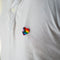 "Progress Pride" Daniel Quasar Heart Silicone Pins, Cheap LGBTQ Pins