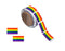 Small Rectangle Bulk Rainbow Flag Stickers, LGBTQ Gay Pride Awareness